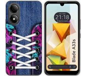 Funda Silicona Zte Blade A33s Zapatillas 06
