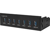LogiLink UA0342 lector de tarjeta Interno Negro
