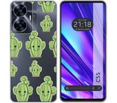 Funda Silicona Transparente Realme C55 Cactus