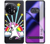 Funda Silicona Oneplus 11 5G Unicornio