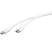 Kramer Electronics C-USB31 cable USB 0,9 m USB 3.2 Gen 1 (3.1 Gen 1) USB C Blanco