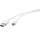 Kramer Electronics C-USB31 cable USB 0,9 m USB 3.2 Gen 1 (3.1 Gen 1) USB C USB A Blanco