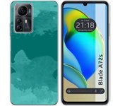 Funda Silicona Zte Blade A72s Acuarela 06