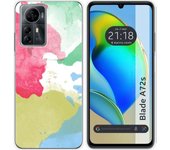 Funda Silicona Zte Blade A72s Acuarela 02