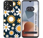 Funda Silicona Zte Blade V50 Design 4G Flores 08