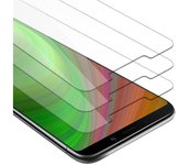 3x Pelicula Protectora para Samsung Galaxy A9 2018 en TRANSPARENCIA ELEVADA - Paquete de 3 Vidrio Templado (Tempered) Cristal Antibalas Compatible 3D con Dureza 9H
