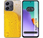 Funda Silicona Xiaomi Redmi 12 5G Cerveza