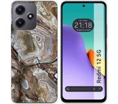 Funda Silicona Xiaomi Redmi 12 5G Mármol 14