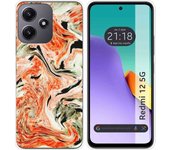 Funda Silicona Xiaomi Redmi 12 5G Mármol 12