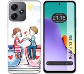 Funda Silicona Xiaomi Redmi 12 5G Café