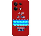 Funda Roja Xiaomi Poco X6 5G Agua