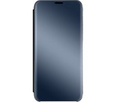 Funda OnePlus Nord 2 Cierre Translúcido Espejo Soporte Negro