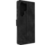 Funda para Samsung S23 Ultra Tarjetero, Soporte vídeo Forcell Tender Book Negro