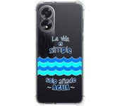 Funda Antigolpes Oppo A18 Agua