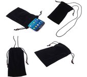 Funda para Cubot X10 con Colgante de Cuello y Cierre por Lazo Tela Paño Suave