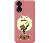 Funda Silicona Rosa TCL 50 5G Culo Natural