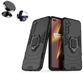 Kit de soporte magnético de automóvil + 3x1 Cubierta de defensor militar