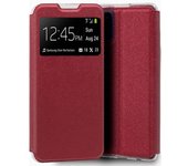Funda Libro Soporte con Ventana para Xiaomi Mi 10T / Mi 10T Pro color Roja