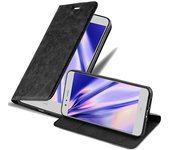 Funda Libro para Huawei P10 LITE en NEGRO ANTRACITA - Cubierta Proteccion con Cierre Magnetico, Tarjetero y Funcion de Suporte - Etui Case Cover Carcasa