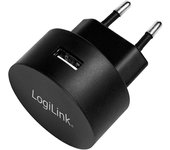 LogiLink PA0217 cargador de dispositivo móvil Universal Negro Corriente alterna Interior