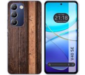 Funda Silicona Vivo V40 SE 5G Madera 05