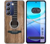 Funda Silicona Vivo V40 SE 5G Madera 11