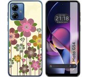 Funda Silicona Motorola Moto G54 5G Primavera En Flor