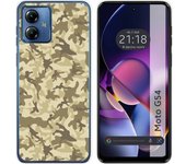 Funda Silicona Motorola Moto G54 5G Sand Camuflaje