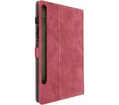 Funda Galaxy Tab S9 y S9 FE Cartera Multi-compartimento Soporte para Vídeo Rojo