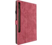 Funda Galaxy Tab S9 Plus, S9 FE Plus Cartera Multi-compartimento Rojo