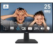 MSI Pro MP251 pantalla para PC 62,2 cm (24.5 pulgadas pulgadas) 1920 x 1080 Pixeles Full HD LED Negro
