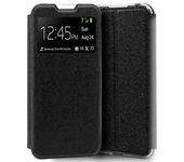 Funda Libro Soporte con Ventana para ZTE Blade A3 2020 Color Negra