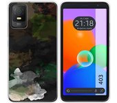 Funda Silicona Transparente TCL 403 Acuarela 12