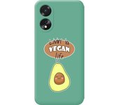Funda Verde Oppo A18 Vegan Life