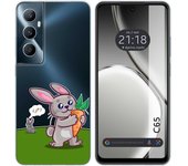 Funda Silicona Realme C65 4G Conejo
