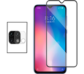 Película de Camara trasera + Vidrio templado 5D Cubierta completa para Realme C21