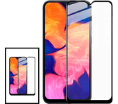 Kit 2 Película de vidrio templado 5D Cubierta completa para Xiaomi Redmi A2+ Plus - Transparente/Neg