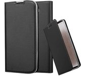 Funda Libro para LG K10 2016 en CLASSY NEGRO - Cubierta Proteccion con Cierre Magnetico, Tarjetero y Funcion de Suporte - Etui Case Cover Carcasa