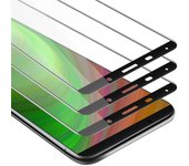 3x Pelicula Protectora para Huawei MATE 10 PRO en TRANSPARENTE con NEGRO - Paquete de 3 Pantalla de Vidrio Templado Cobertura Completa (Tempered) Compatible 3D con Dureza 9H