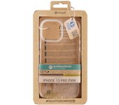 muvit for change funda recycletek compatible con Apple iPhone 13 Pro Max antibacterias transparente