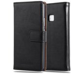 Funda Libro para Huawei P9 LITE en NEGRO GRAFITO - Cubierta Proteccion con Cierre Magnetico, Tarjetero y Funcion de Suporte - Etui Case Cover Carcasa
