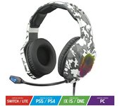 SPIRIT OF GAMER - Elite-H50 - Auriculares Artic Gaming - Micrófono - Polipiel - LED RGB - PC - PS4 -