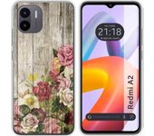 Funda Silicona Xiaomi Redmi A2 Madera 08