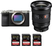 A7C II Silver + FE 16-35mm f/2.8 GM II + 3 SanDisk 256GB Extreme PRO UHS-II SDXC 300 MB/s + PDF MCZ