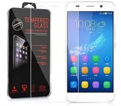 Pelicula Protectora para Honor 4A / Y6 en TRANSPARENCIA ELEVADA - Vidrio Templado (Tempered) Cristal Antibalas Compatible 3D con Dureza 9H