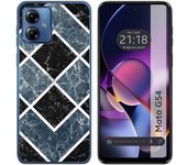 Funda Silicona Motorola Moto G54 5G Mármol 06