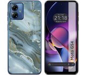 Funda Silicona Motorola Moto G54 5G Mármol 09