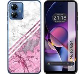 Funda Silicona Motorola Moto G54 5G Mármol 03