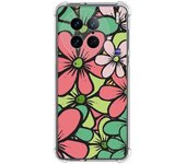 Funda Silicona Antigolpes Vivo X90 Pro 5G Flores 02