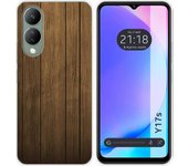 Funda Silicona Vivo Y17s Madera